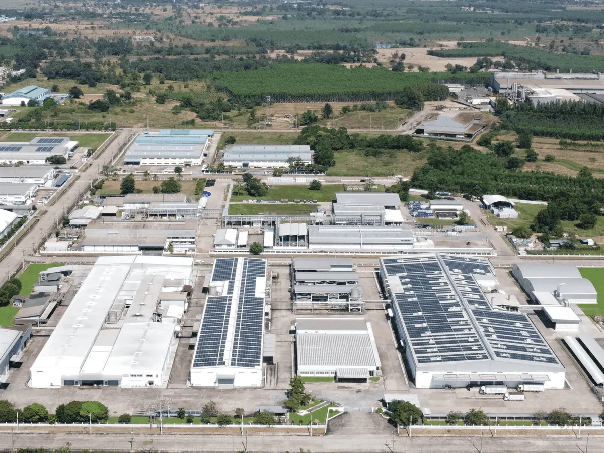 拡大期の阿波製紙の工場