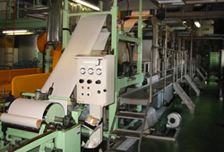 Test paper machine
