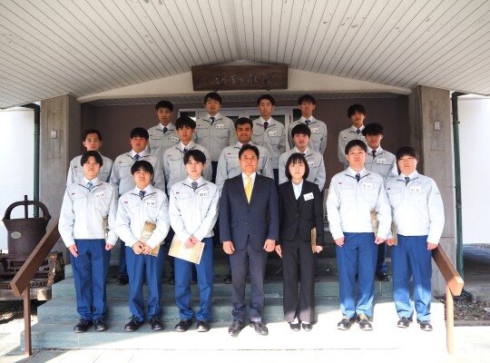 ルーツである藍産業の資料館「三木文庫」視察